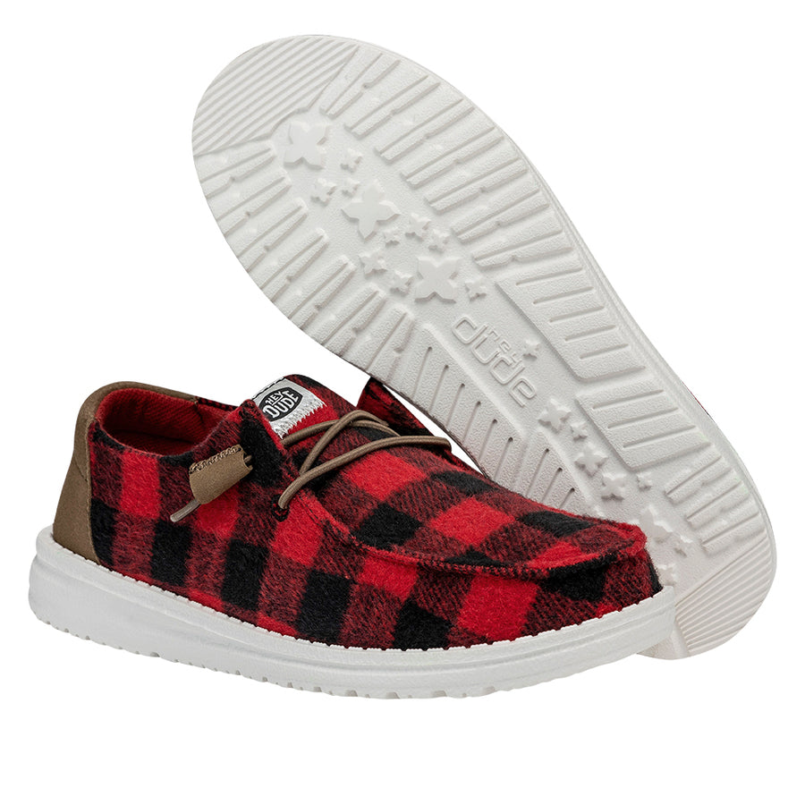 Wendy Buffalo Plaid – Red and Black Plaid - Image 3