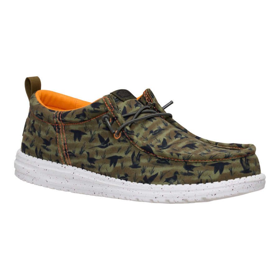 Wally Funk Duck Print – Dark Olive/Multi - Image 7