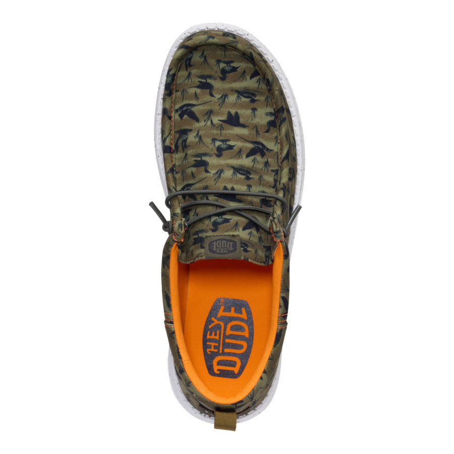 Wally Funk Duck Print – Dark Olive/Multi - Image 6