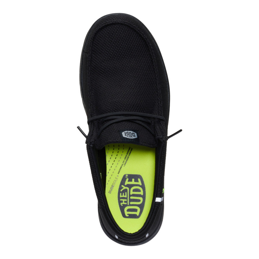 Wally Work Comp Toe Wide – Black/Black - Image 7